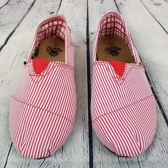 DAWGS | striped Kaymann canvas slip on loafer - Picture 2 of 5